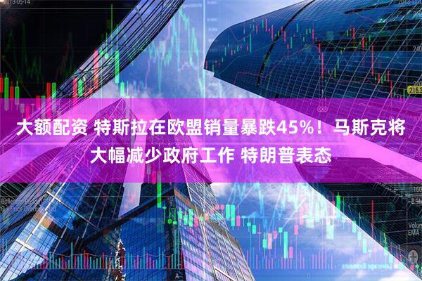 大额配资 特斯拉在欧盟销量暴跌45%！马斯克将大幅减少政府工作 特朗普表态